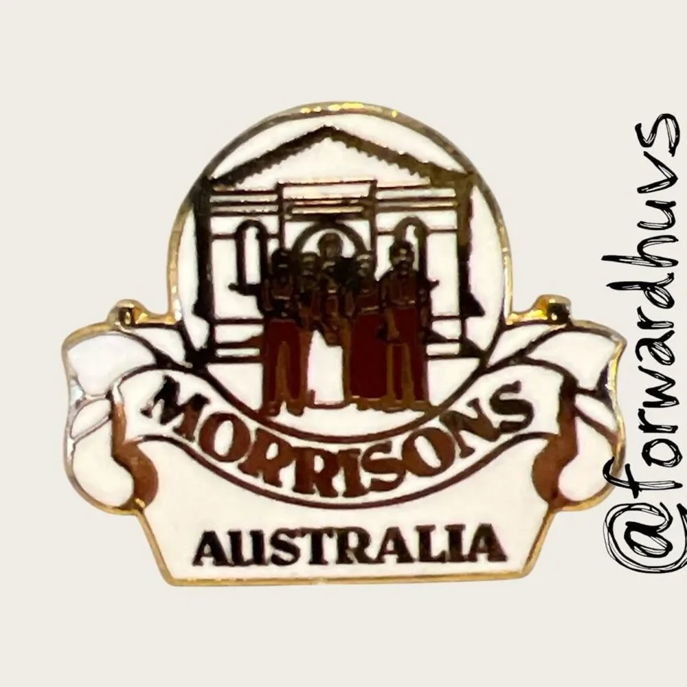 Morrisons Australia – Gold Tone Pin – Classic Emblem